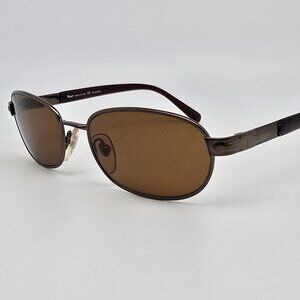 Persol 2079-S 618/47 Gloss Copper Frame Brown Polarized Glass Lens Sunglasses